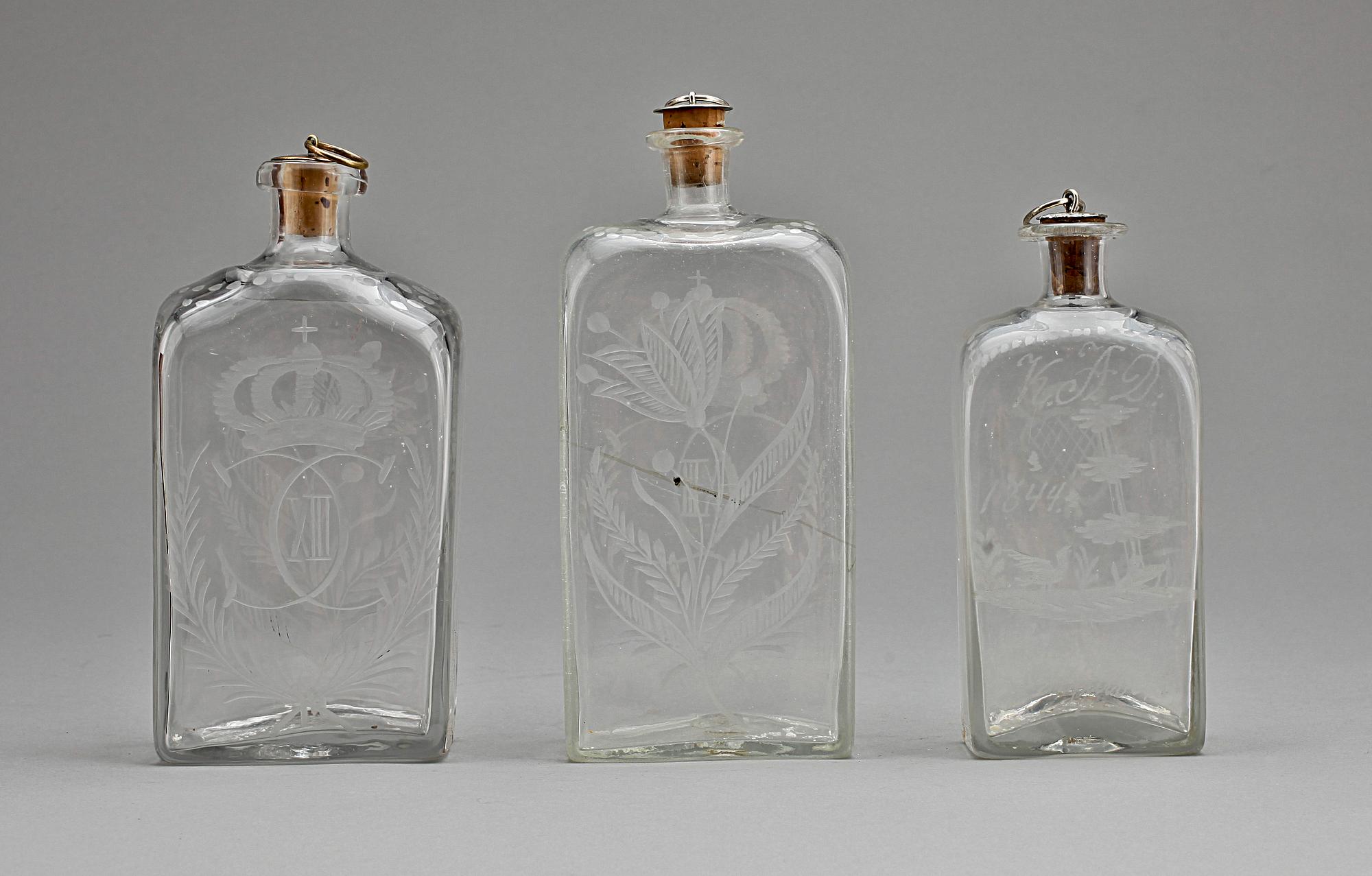 BRÄNNVINSCHATULL, 1800-talets början.