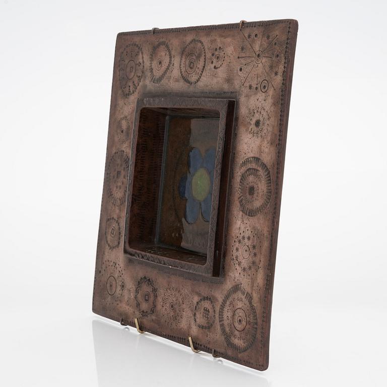 Rut Bryk, relief, stengods signerad BRYK.