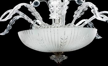 LJUSKRONA, glas. Orrefors. H 74.