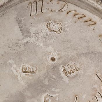 Robert Albin Cox, tuoppi, sterlinghopeaa, Lontoo 1754.