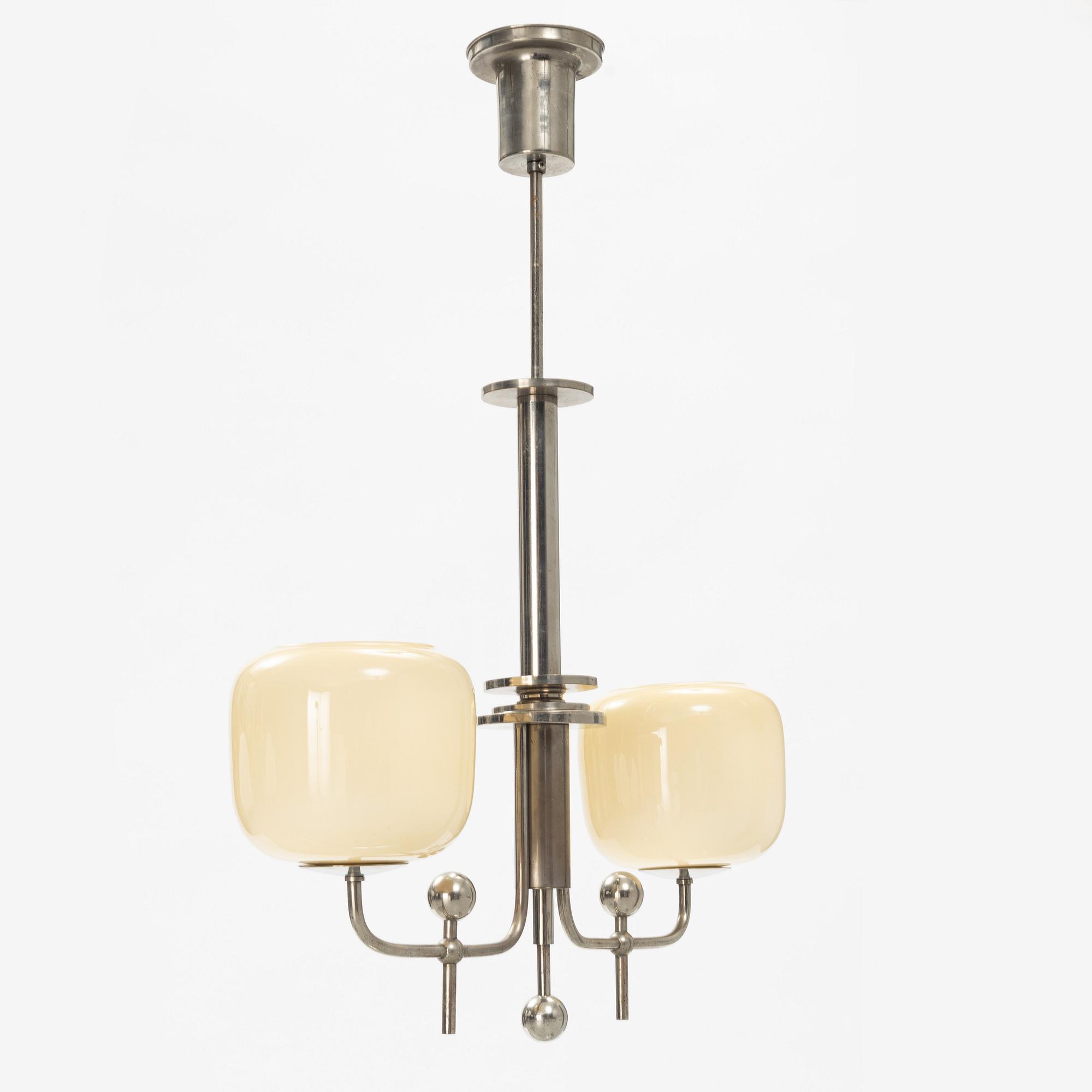 Taklampa, art deco, 1920/30-tal.