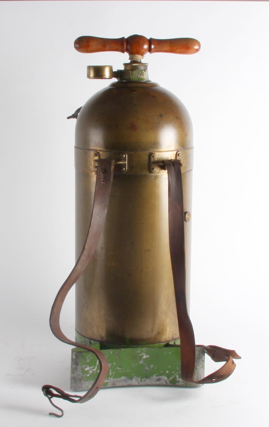 TRÄDGÅRDSSPRUTA, mässing, Carl Platz, Calimax no 1, Tyskland, omkring 1900.