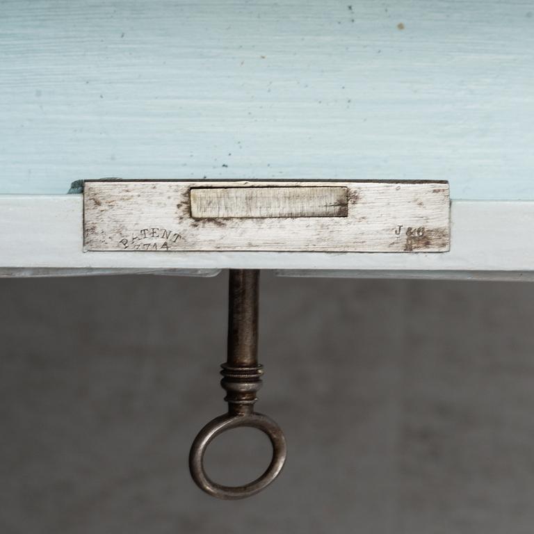 A late gustavian style table.