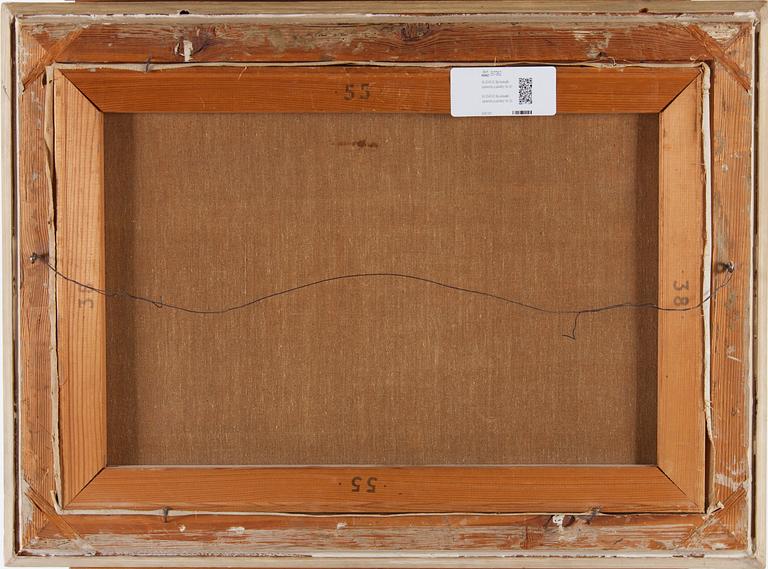 VILJO KOJO, öljy kankaalle, signeerattu ja päivätty -54.