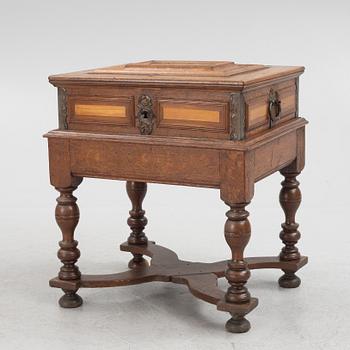 Casket, 18th Century, with later stand.