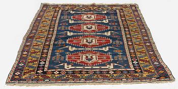 An antique Karagashli rug, northeast Caucasus, c. 165 x 101 cm.