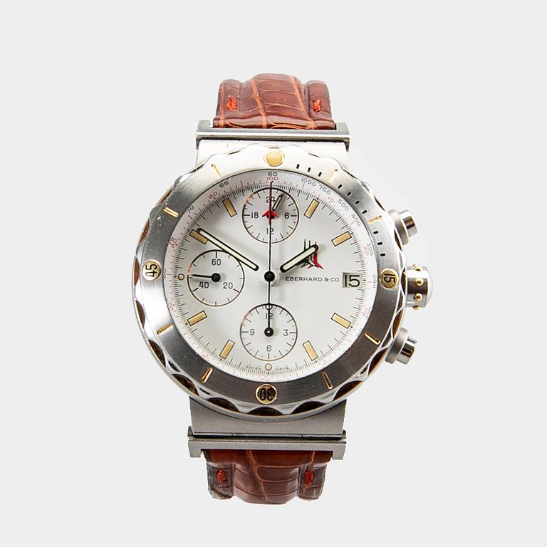 EBERHARD & CO Chrono Master Frecce Tricolori wristwatch 40 mm.