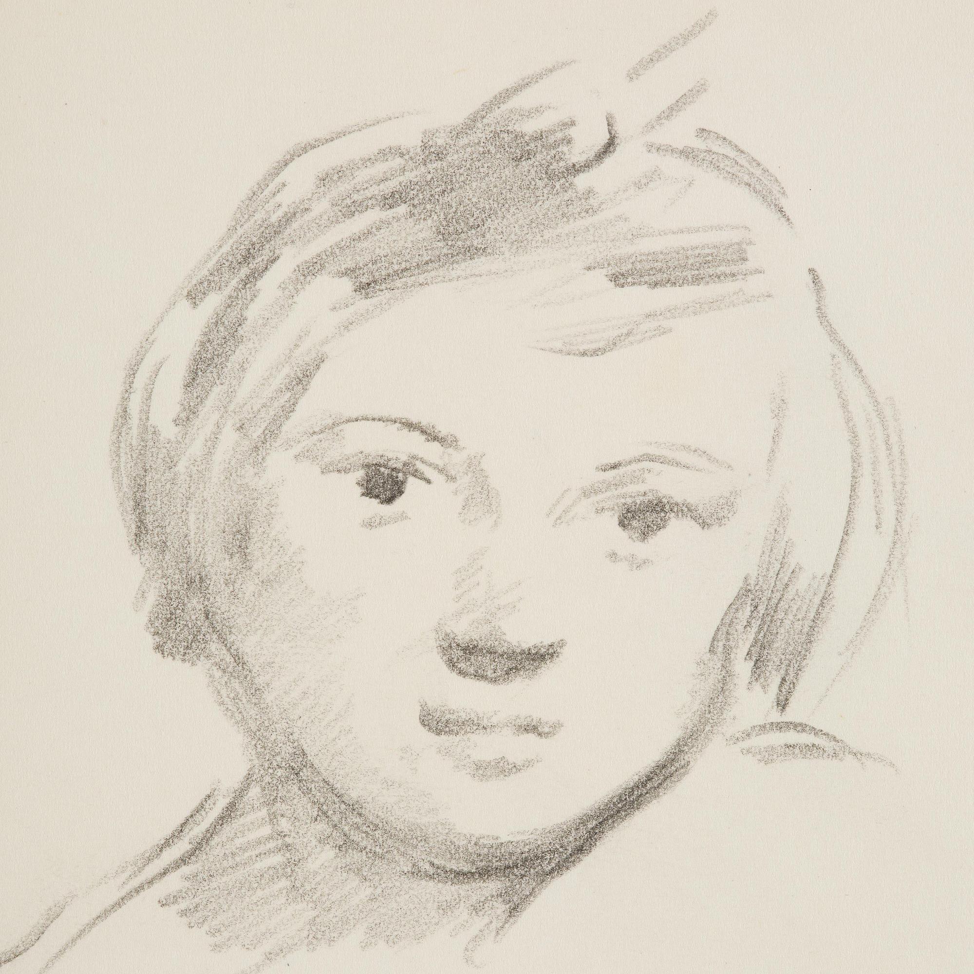 Lotte Laserstein, Portrait of a girl.