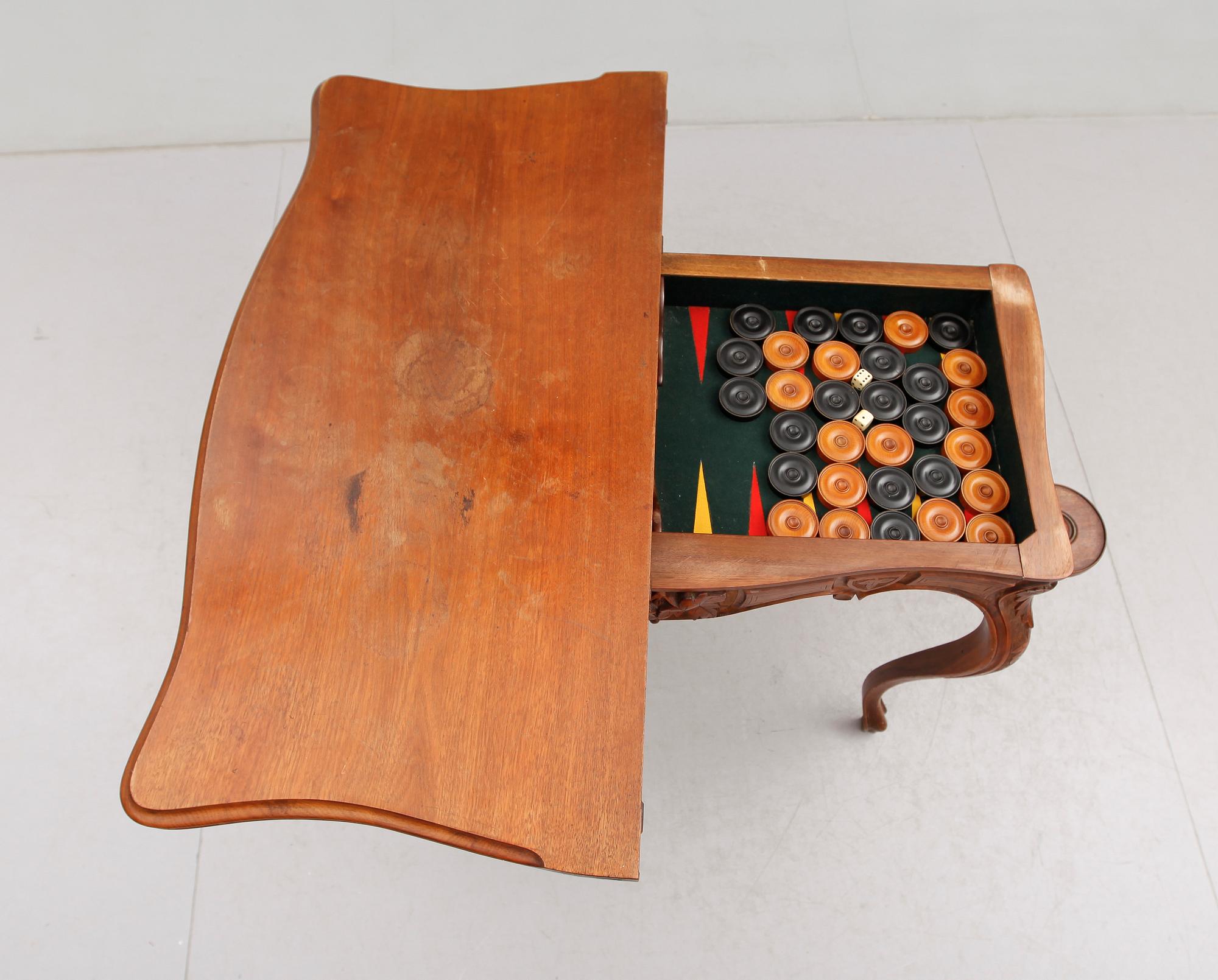 SPELBORD, 1800-talets andra hälft.