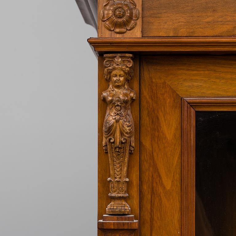 A second half of the 19th century book cabinet.