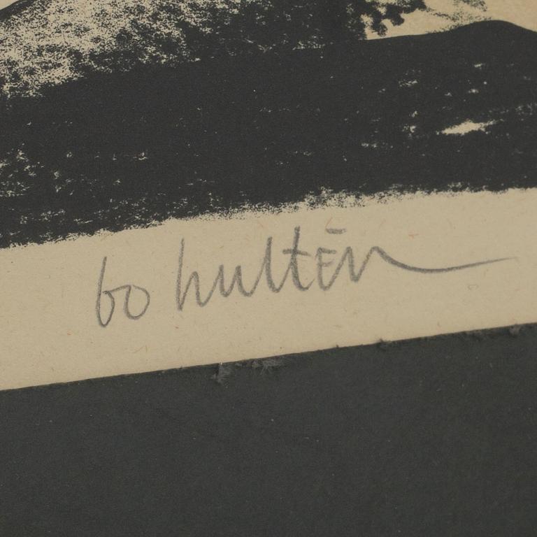 BO HULTÉN, lithograph in colours signed and numbered 301/700.