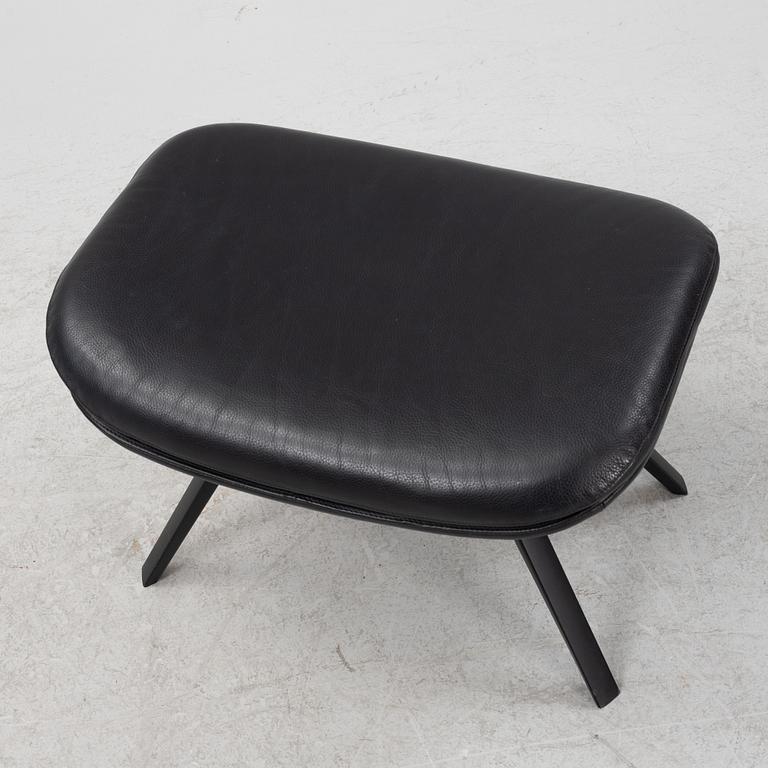 Patrick Norguet, a model 'P22' foot stool, Cassina.