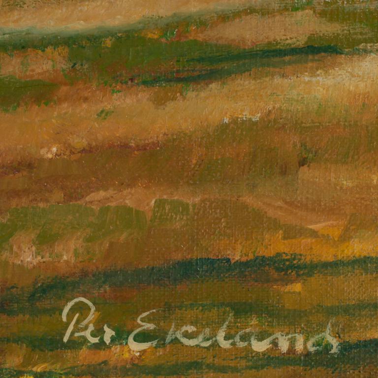 PER-ERIK EKLUND, trol, olja på duk, sign.