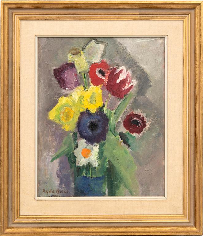 Agda Holst, Blomsterstilleben.
