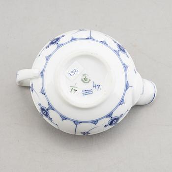 Såssnipa, porslin, Royal Copenhagen, "Musselmalet", modell 57, 1898-1923.