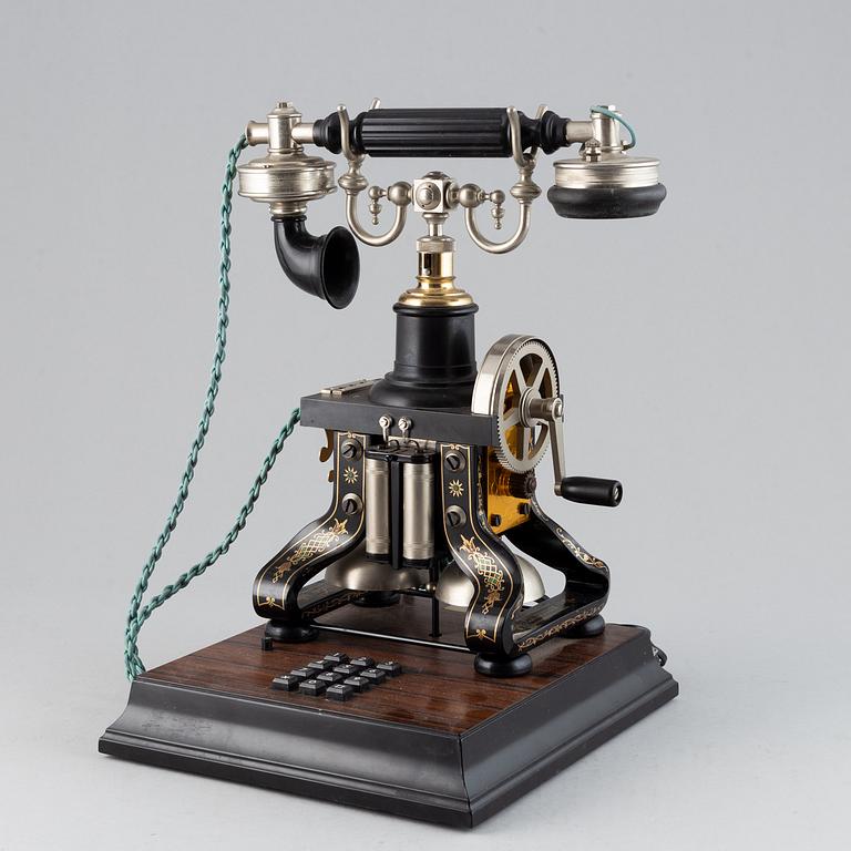A 1990s table telephone "Taxen" by LM Ericsson.