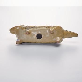 FIGURIN, stengods, "Katt", Lisa Larson, Gustavsberg. Ur serien "Stora zoo", i produktion 1958-1979.
