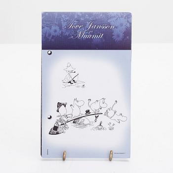 En samling minnesmedaljer, 12 st, sterling silver, Tove Jansson och Mumin, Rahapaja Oy, Finland 2004-2005.