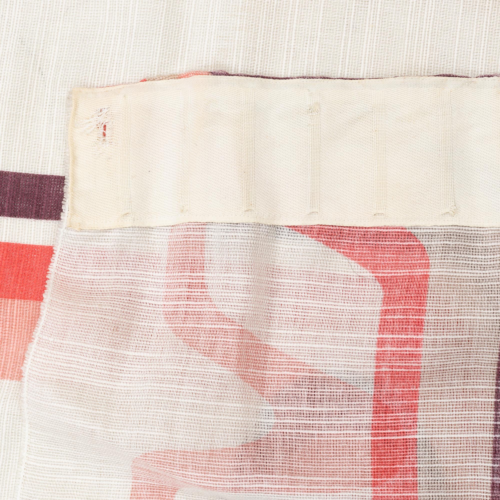 Pierre Cardin, two 'vendôme" curtains for P.Kaufamann, 1960's/70's.