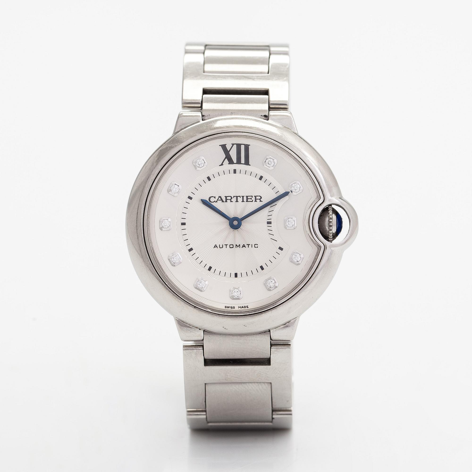 Cartier, Ballon Bleu de Cartier, armbandsur, 36 mm.