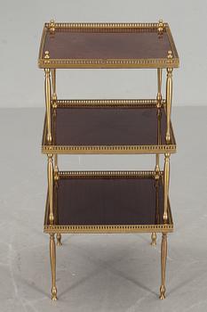 ETAGERE/HÖRNBORD, gustaviansk stil, 1900-talets andra hälft.