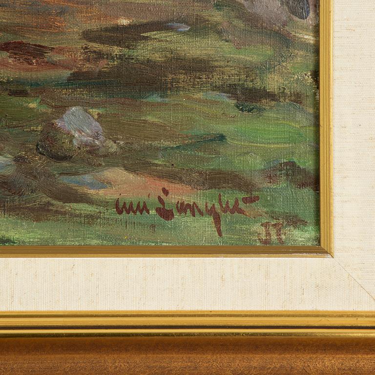 Alexander Langlet, Horse by the Mountain Pasture.