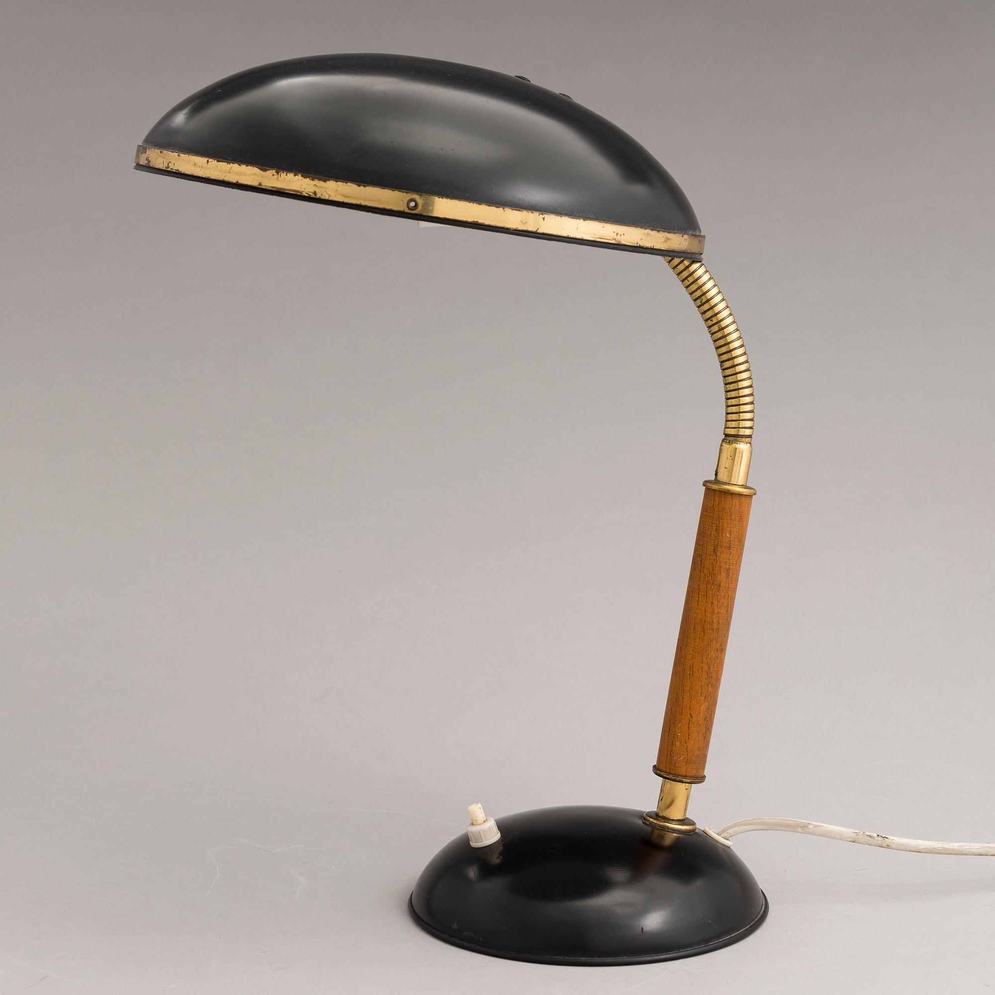 BORDSLAMPA, Aris, Arisuo Oy, Finland 1900-talets mitt.