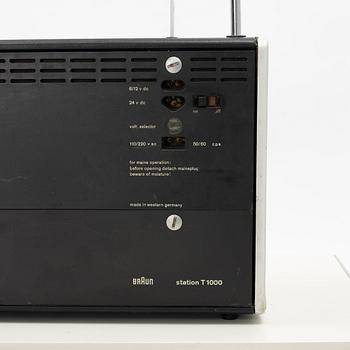 Dieter Rams, stereo receiver, model 'RCS 9-S' and speakers model 'L450/2', Braun, Germany, designed in 1961.