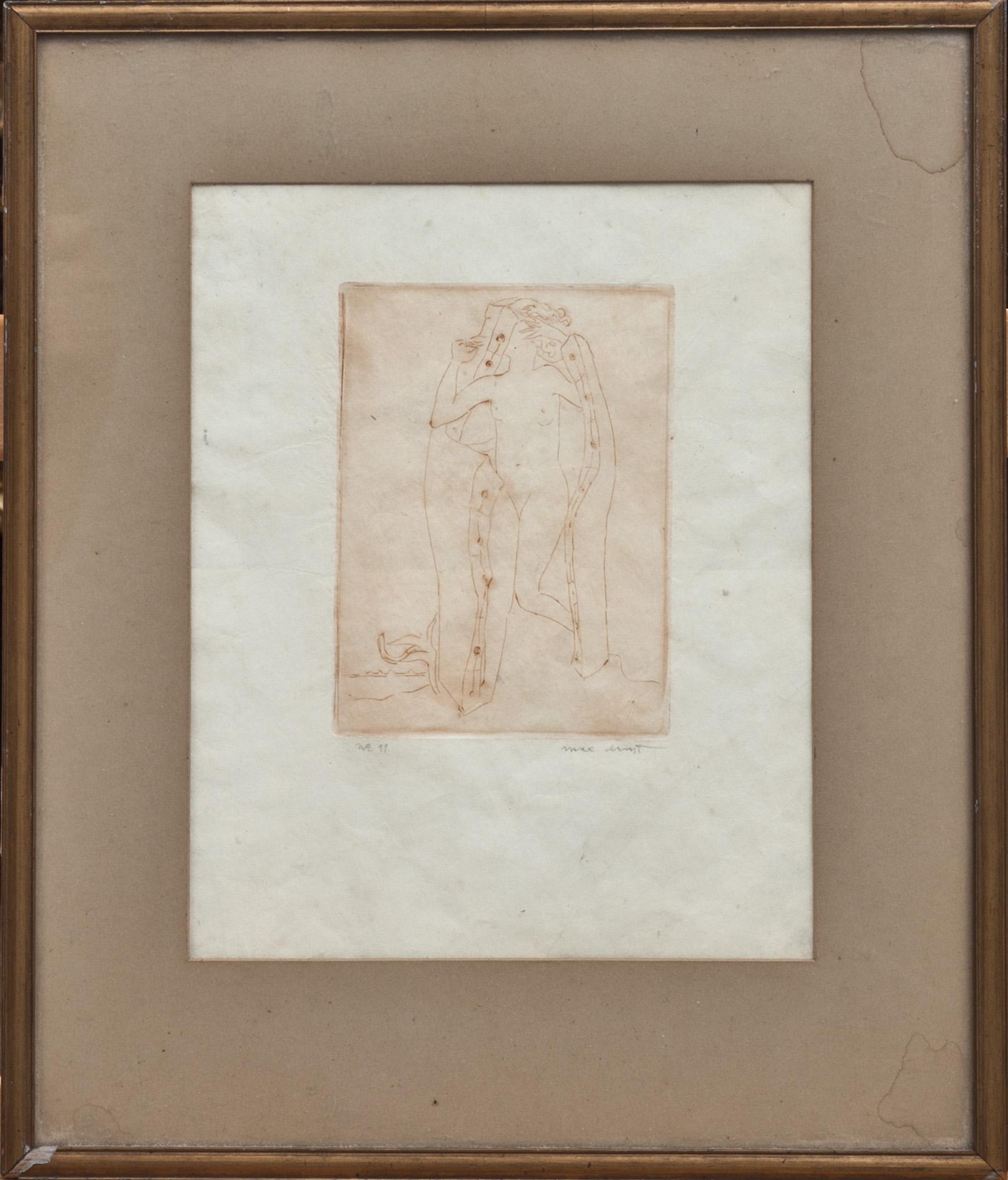 MAX ERNST, etsning, signerad och numrerad No 11.