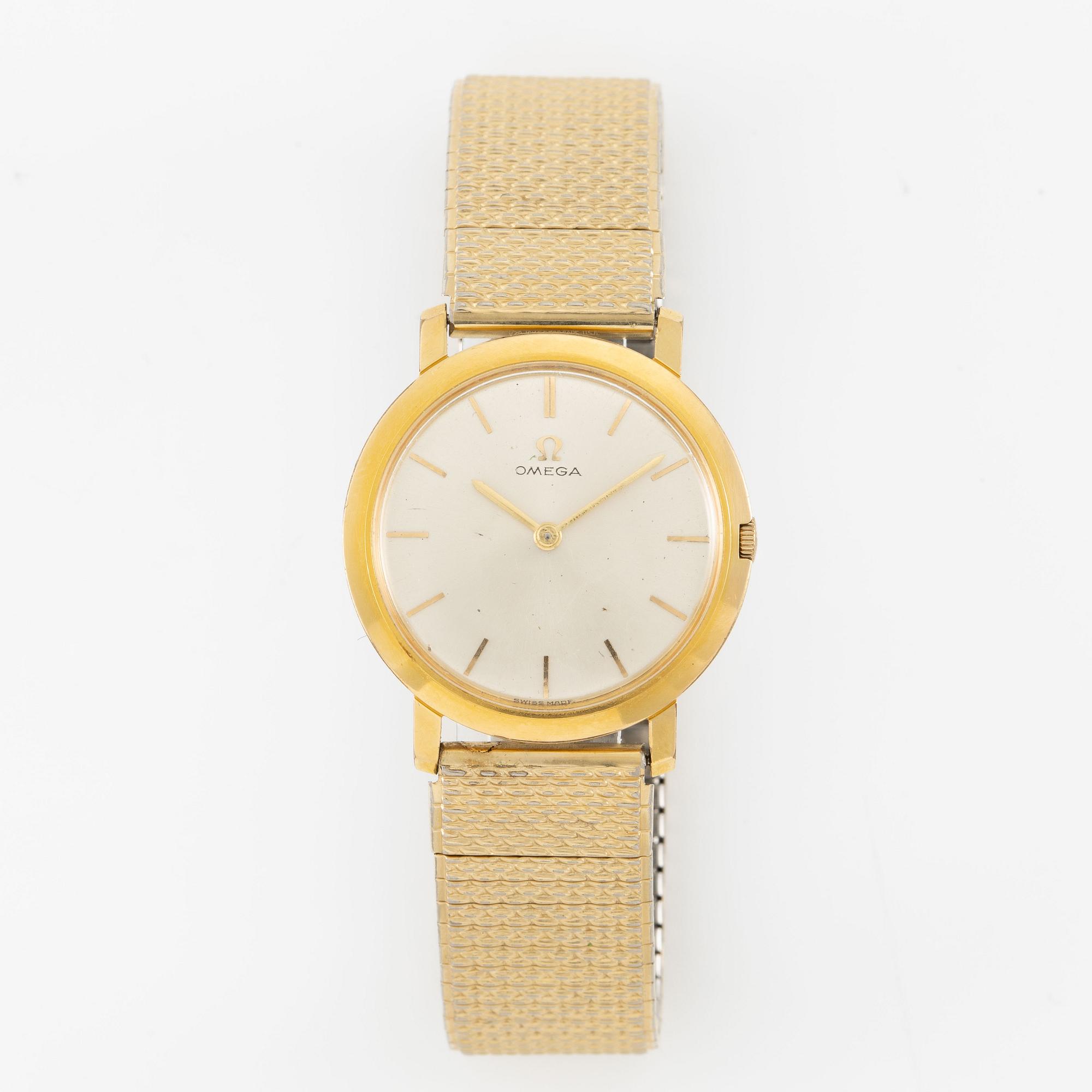 Omega, armbandsur, 31 mm.