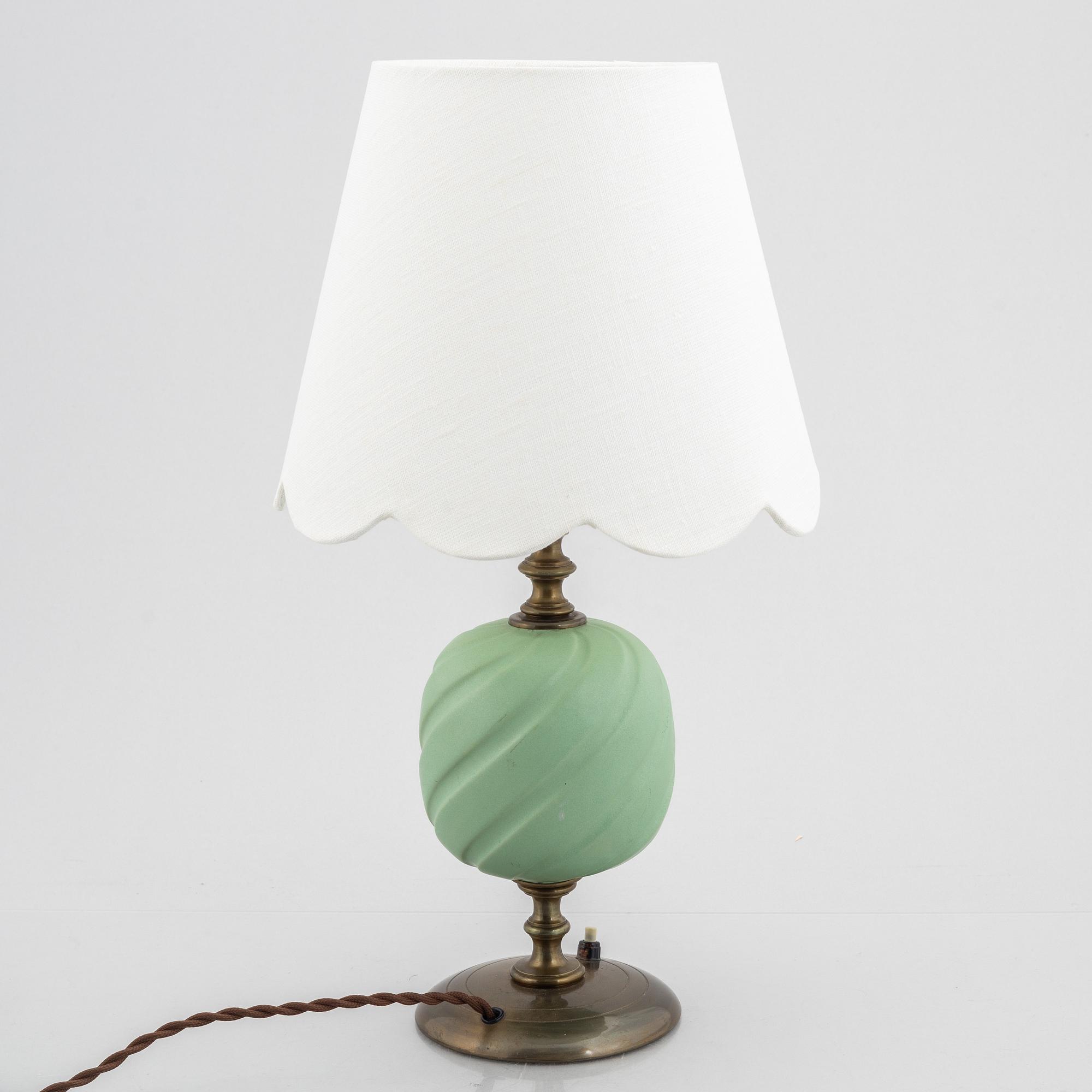 Bertil Brisborg, bordslampa, Nordiska Kompaniet, 1940-/50-tal.