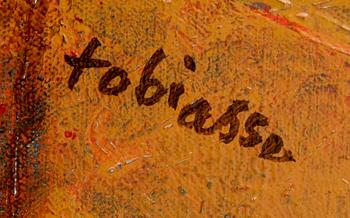Theo Tobiasse, oil on canvas, signed.