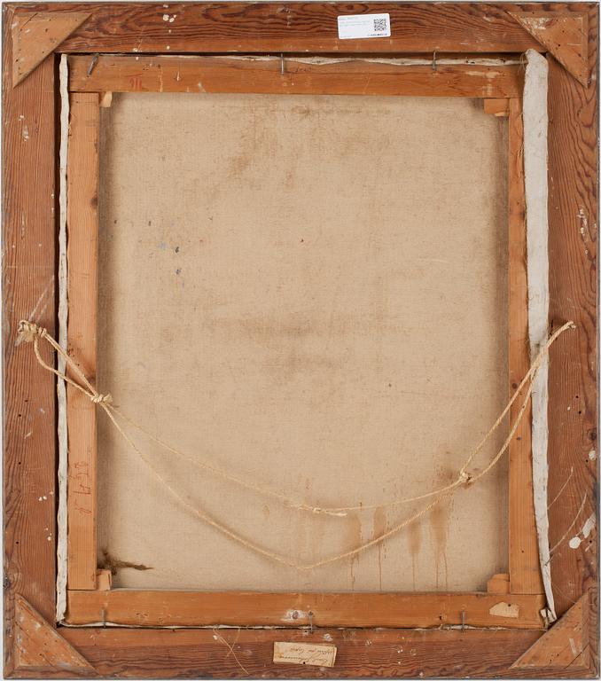 CARL JOHANSSON, olja på duk, sign  Capri 1901.