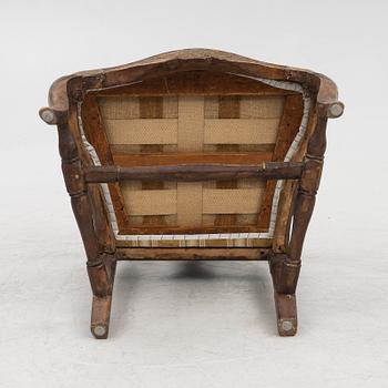 Armchair, Rococo 18th century.