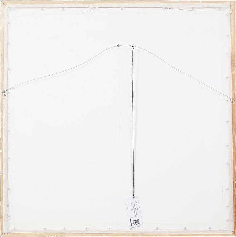OTTAVIO MISSONI, stickad multipel, textil på plexiglas, signerad, daterad 83, numrerad på plakett 12/25.