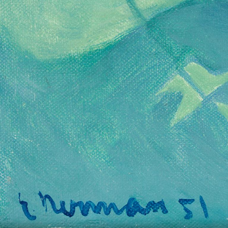 EINAR NERMAN, olja på duk, signerad och daterad -51.