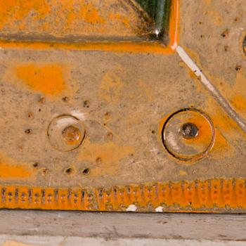 RUT BRYK, reliefiä, 4 kpl, kivitavaraaa, signeeratut.