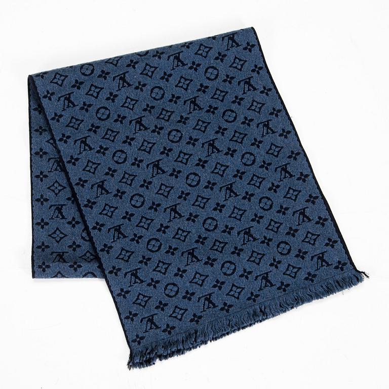 Louis Vuitton, A 'Monogram Classic Scarf'.