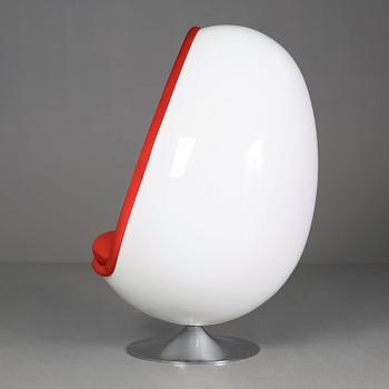 HENRIK THOR-LARSEN, an 'Ovalia' easy chair, Thorlan Sweden, mid 1970's.