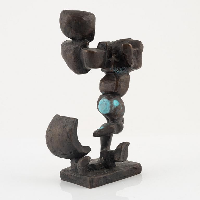 Bror Marklund, sculpture, bronze, signed BM, height 26.5 cm.
