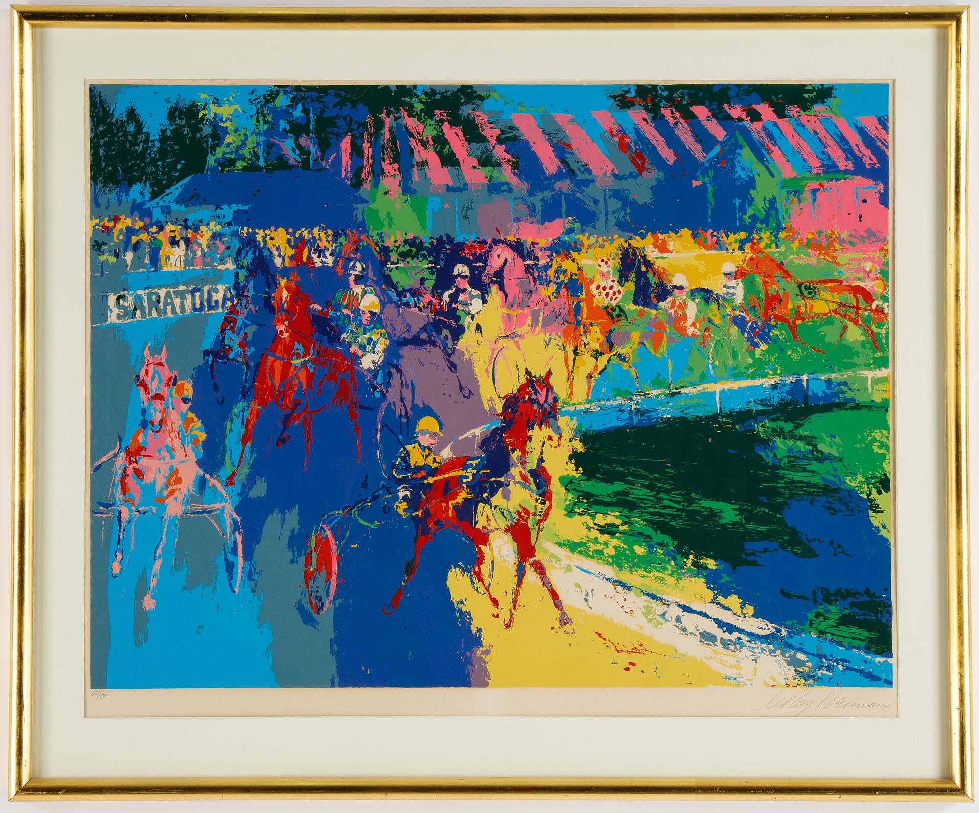 LeRoy Neiman, färglitografi, signerad 281/300.