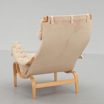 FÅTÖLJ, "Pernilla", Bruno Mathsson, DUX, 1900-talets andra hälft.