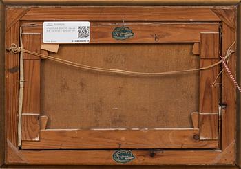 CHRISTIAN BLACHE, olja på duk, signerad o daterad -08.