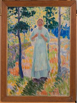 ALFRED RUOTSALAINEN, olja på duk, signerad 1912 (siv XXXVI).
