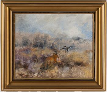 Mosse Stoopendaal, oil on canvas, signed and dated 1940.