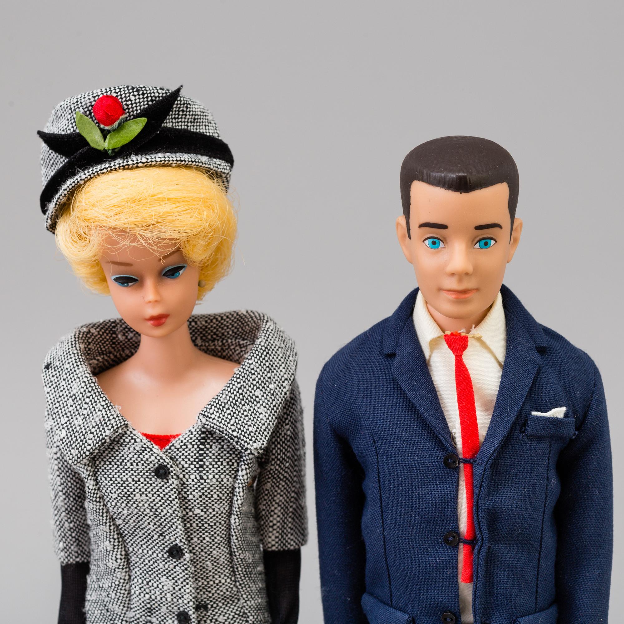 BARBIE OCH KEN, Mattel, 1960-tal.