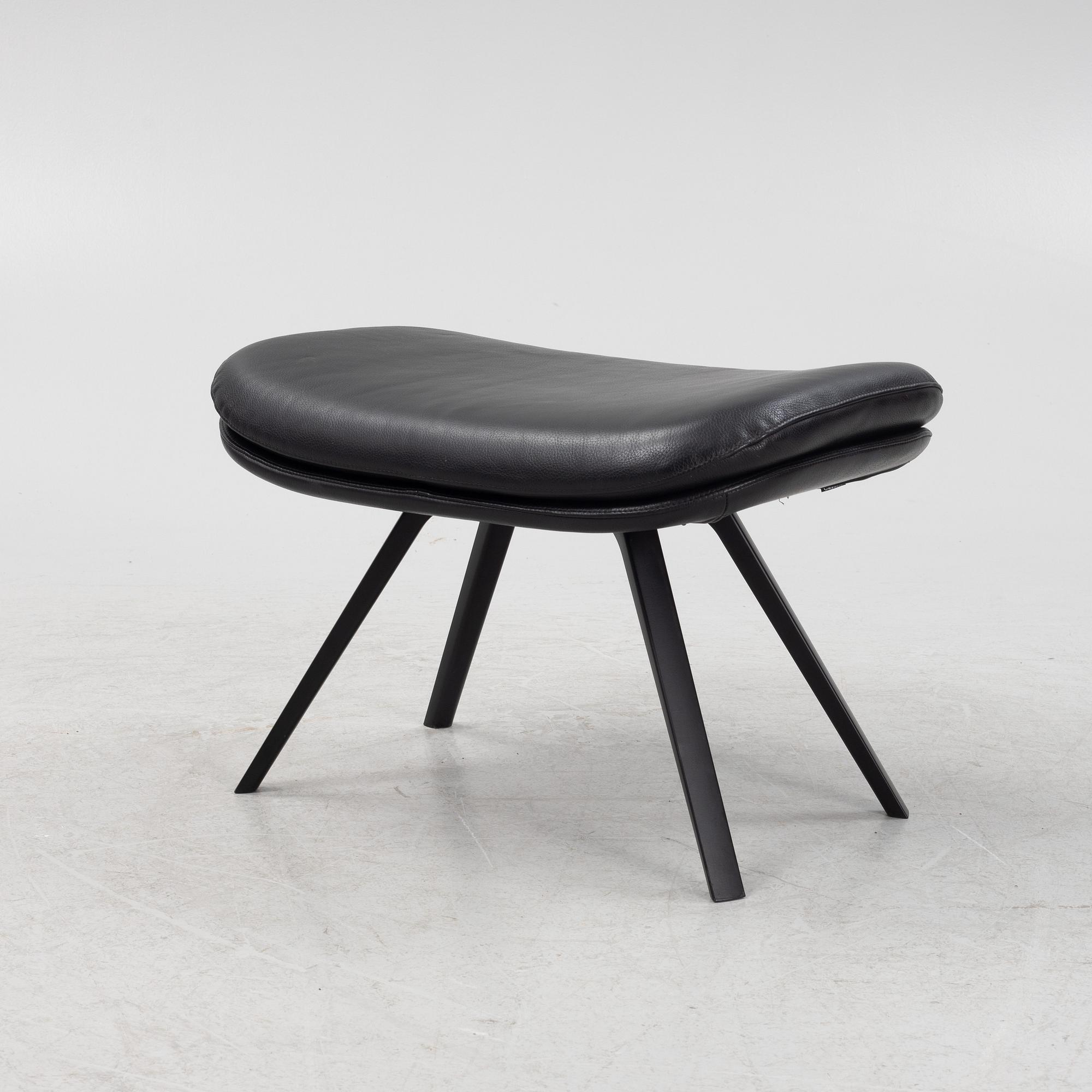 Patrick Norguet, a model 'P22' foot stool, Cassina.