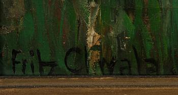 Fritz Chwala, oil on canvas, signed.