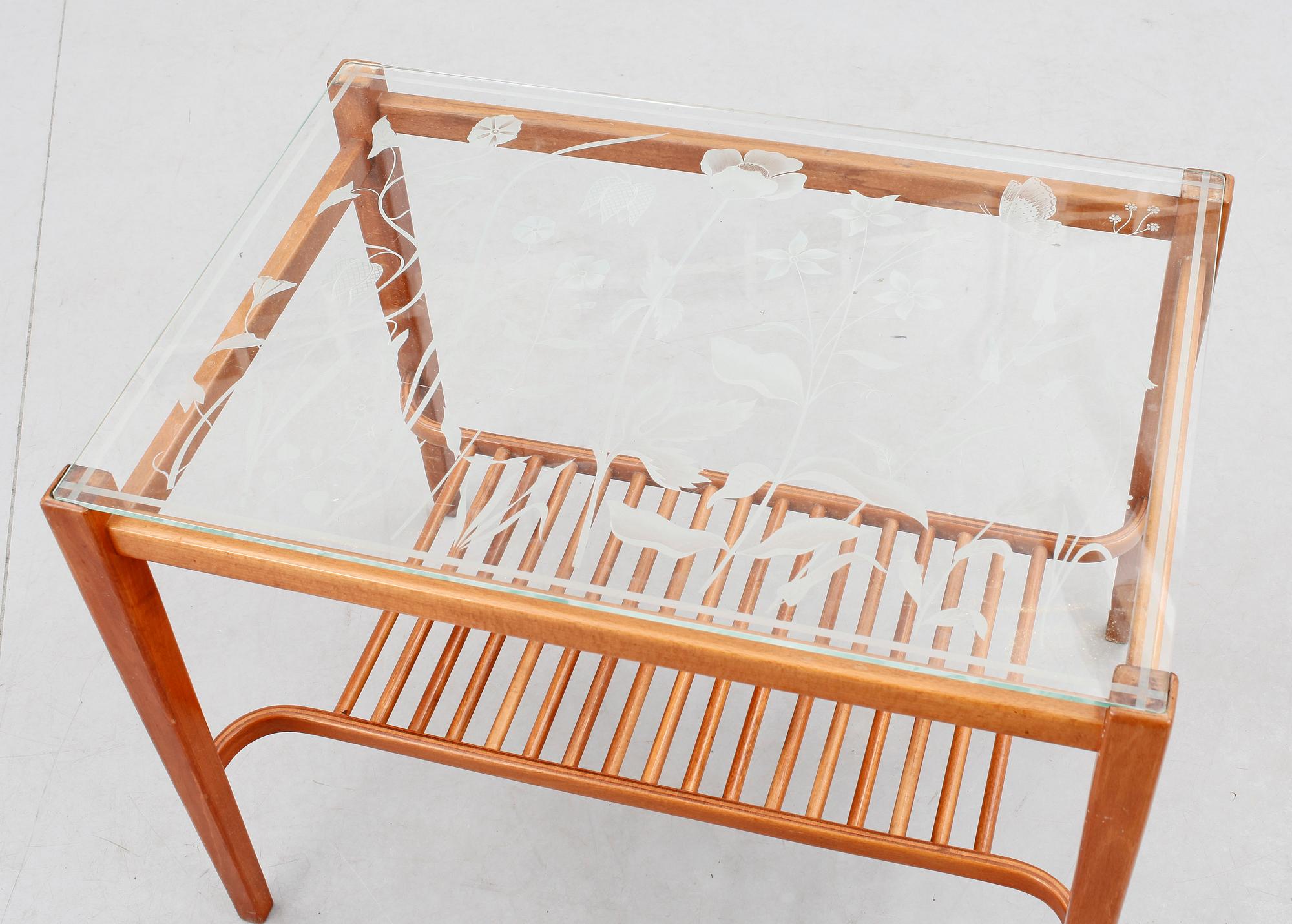 SOFFBORD, troligen Glössner & Co, 1940-tal.