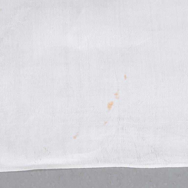 Three 19th century damask napkins.